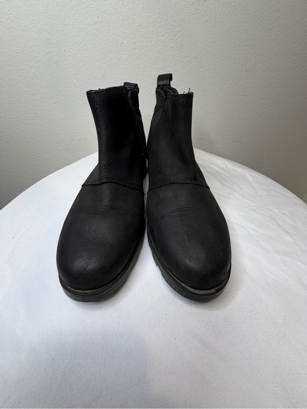 Sorel women Black Pull-On Ankle Boots